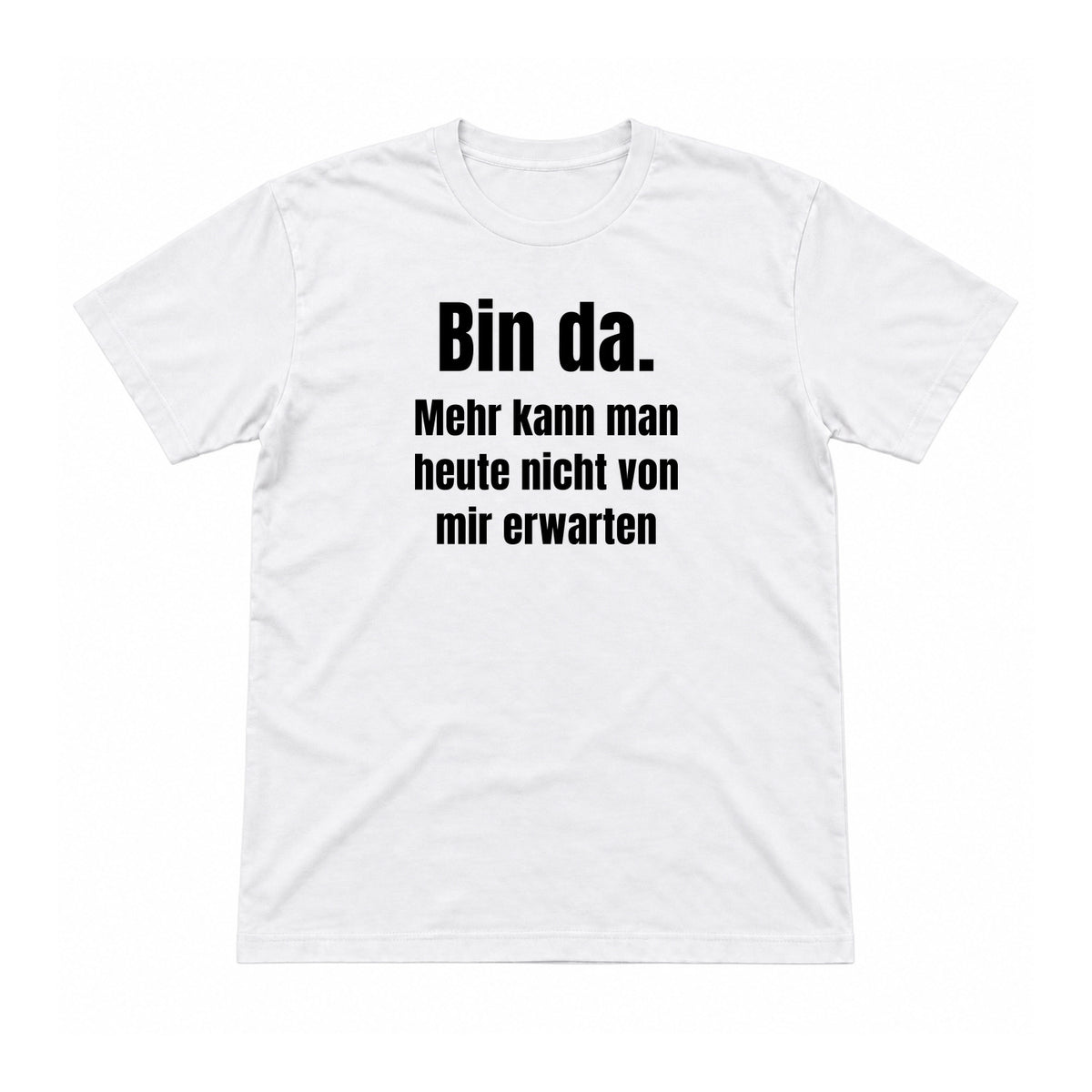 Realitätscheck – Weiß – Flat-Lay Vorderseite – Motiv 76