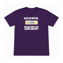Realitätscheck – Purple – Flat-Lay Vorderseite – Motiv 116 (Mockup)