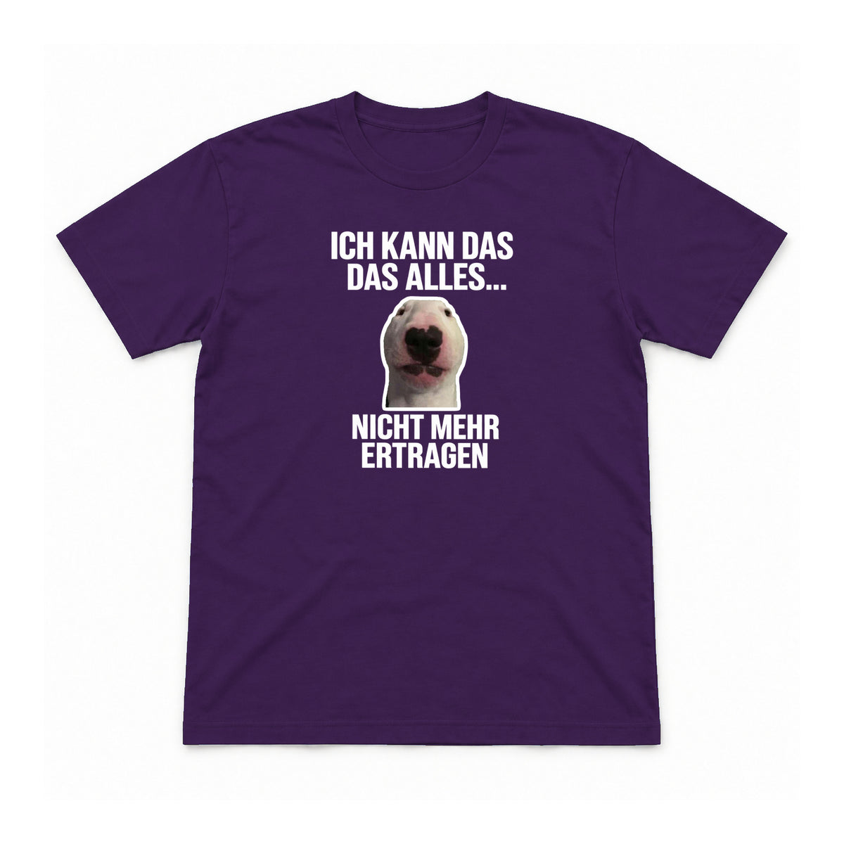 Realitätscheck – Purple – Flat-Lay Vorderseite – Motiv 95 (Mockup)